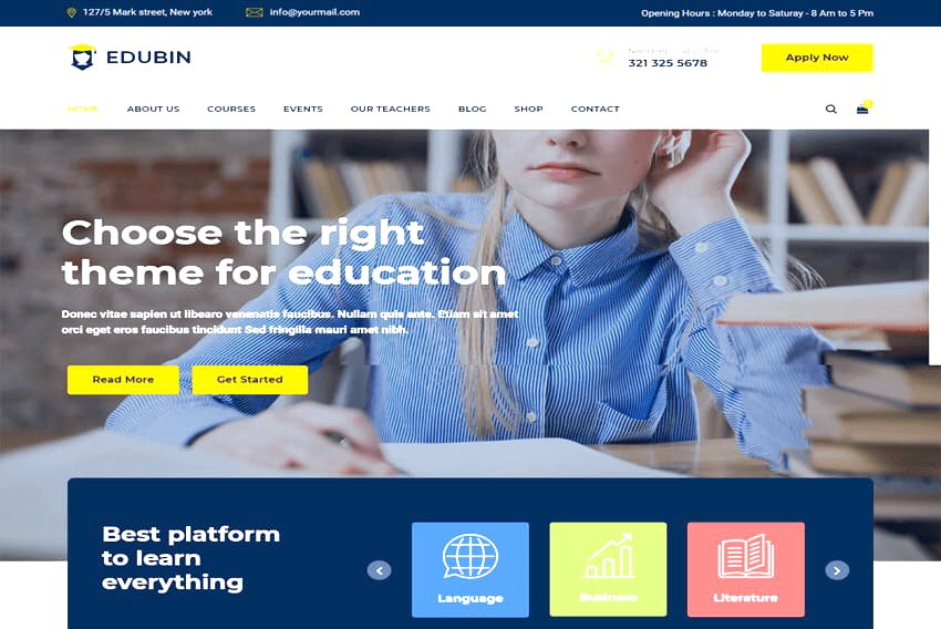 website