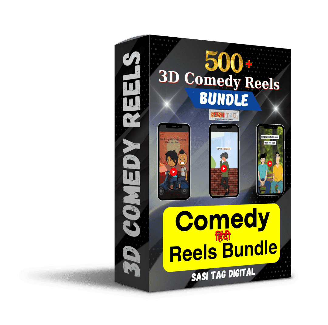 500 2D Comedy Reels Bundle