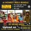 ai monkey reels bundle
